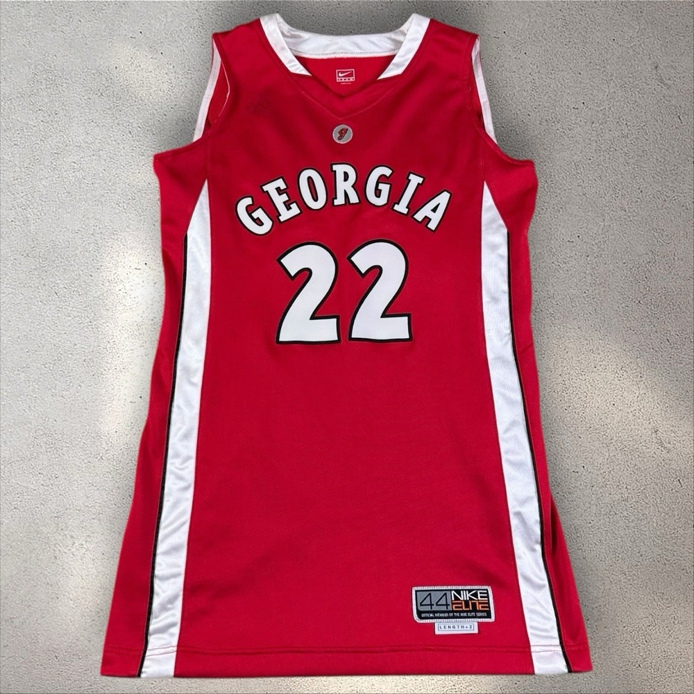 Nike Team Georgia Bulldogs Basketball Jersey Women's‎ 44 (Large) Team Issue #22